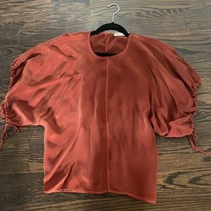 Stateside burnt orange blouse